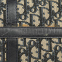 Christian Dior Trotter 40 Vintage Beige/Navy Boston Bag