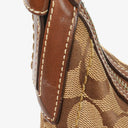 Coach Brown Signature Hobo Bag