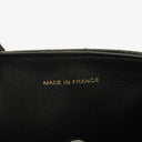 Chanel Small Single Black Quilted Patent Leather Flap Bag