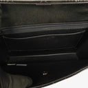 Chanel Small Single Black Quilted Patent Leather Flap Bag