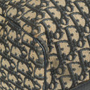 Christian Dior Trotter 40 Vintage Beige/Navy Boston Bag