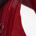 Gucci Red GG Canvas Shoulder Hobo Bag