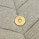 Yves Saint Laurent Grey Quilted Jersey Puffer Loulou Bag