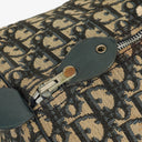 Christian Dior Trotter 40 Vintage Beige/Navy Boston Bag