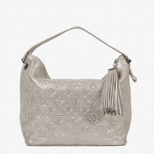 Louis Vuitton Limited Edition Silver Monogram Shimmer Halo Bag