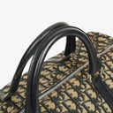 Christian Dior Trotter 40 Vintage Beige/Navy Boston Bag