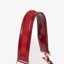 Gucci Red GG Canvas Shoulder Hobo Bag