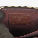Chanel Black Caviar Leather Zip Wallet