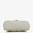 Yves Saint Laurent Grey Quilted Jersey Puffer Loulou Bag