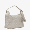 Louis Vuitton Limited Edition Silver Monogram Shimmer Halo Bag