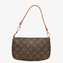 Louis Vuitton Pochette Accessoires Monogram Canvas Clutch Handbag
