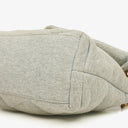 Yves Saint Laurent Grey Quilted Jersey Puffer Loulou Bag