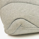 Yves Saint Laurent Grey Quilted Jersey Puffer Loulou Bag
