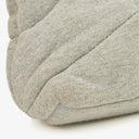 Yves Saint Laurent Grey Quilted Jersey Puffer Loulou Bag