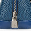Louis Vuitton Alma PM Blue EPI Leather Handbag