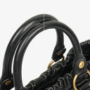 Miu Miu Black Vitello Satchel Bag