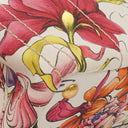 Prada Floral Canapa Logo Tote Bag