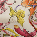 Prada Floral Canapa Logo Tote Bag