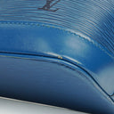 Sac à main Louis Vuitton Alma PM en cuir Epi bleu