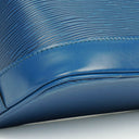 Sac à main Louis Vuitton Alma PM en cuir Epi bleu