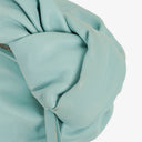 Bottega Veneta Blue Leather Double Knot Clutch