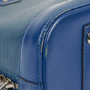 Louis Vuitton Alma PM Blue EPI Leather Handbag