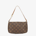 Louis Vuitton Pochette Accessoires Monogram Canvas Clutch Handbag