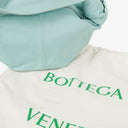 Bottega Veneta Blue Leather Double Knot Clutch