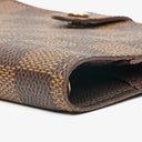 Louis Vuitton Damier Ebène Small Ring Agenda Cover