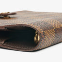 Louis Vuitton Damier Ebène Small Ring Agenda Cover
