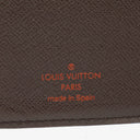 Louis Vuitton Damier Ebène Small Ring Agenda Cover