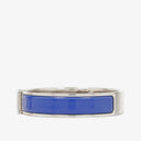 Hermes Blue Enamel Clic Clac H Bracelet