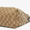 Gucci Monogram Canvas Icon Bit Hobo Bag