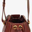 Cartier Must De Cartier Burgundy Leather Bag