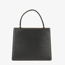 Louis Vuitton Malesherbes Black Epi Leather Handbag