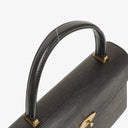 Louis Vuitton Malesherbes Black Epi Leather Handbag