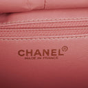 Chanel Chocolate Bar Single Flap Top Handle Bag