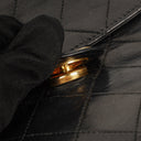 Chanel Medium Classic Single Flap Bag Black Quilted Lambskin With 24K Gold-Plated Hardware