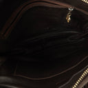 Chanel CC Camera Tassel Vintage Bag In Brown Quilted Suede