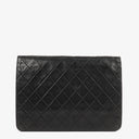 Chanel Medium Classic Single Flap Bag Black Quilted Lambskin With 24K Gold-Plated Hardware