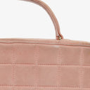 Chanel Chocolate Bar Single Flap Top Handle Bag