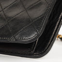 Chanel Medium Classic Single Flap Bag Black Quilted Lambskin With 24K Gold-Plated Hardware