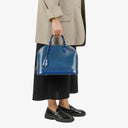 Louis Vuitton Alma PM Blue EPI Leather Handbag