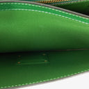 Pochette Sellier Dragonne Louis Vuitton en cuir Epi vert
