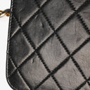 Chanel Medium Classic Single Flap Bag Black Quilted Lambskin With 24K Gold-Plated Hardware