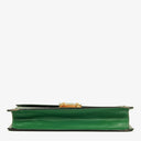 Pochette Sellier Dragonne Louis Vuitton en cuir Epi vert