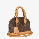 Louis Vuitton Alma BB Monogram Canvas Handbag