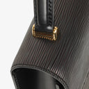 Louis Vuitton Malesherbes Black Epi Leather Handbag