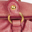 Miu Miu Vitello Bow Satchel Bag