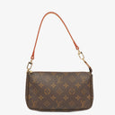 Louis Vuitton Pochette Accessoires Monogram Canvas Clutch Handbag